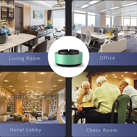 Air Purifier Smart Ashtray with Filter- Indoor/outdoors- Smokeless Fresher air vacuum