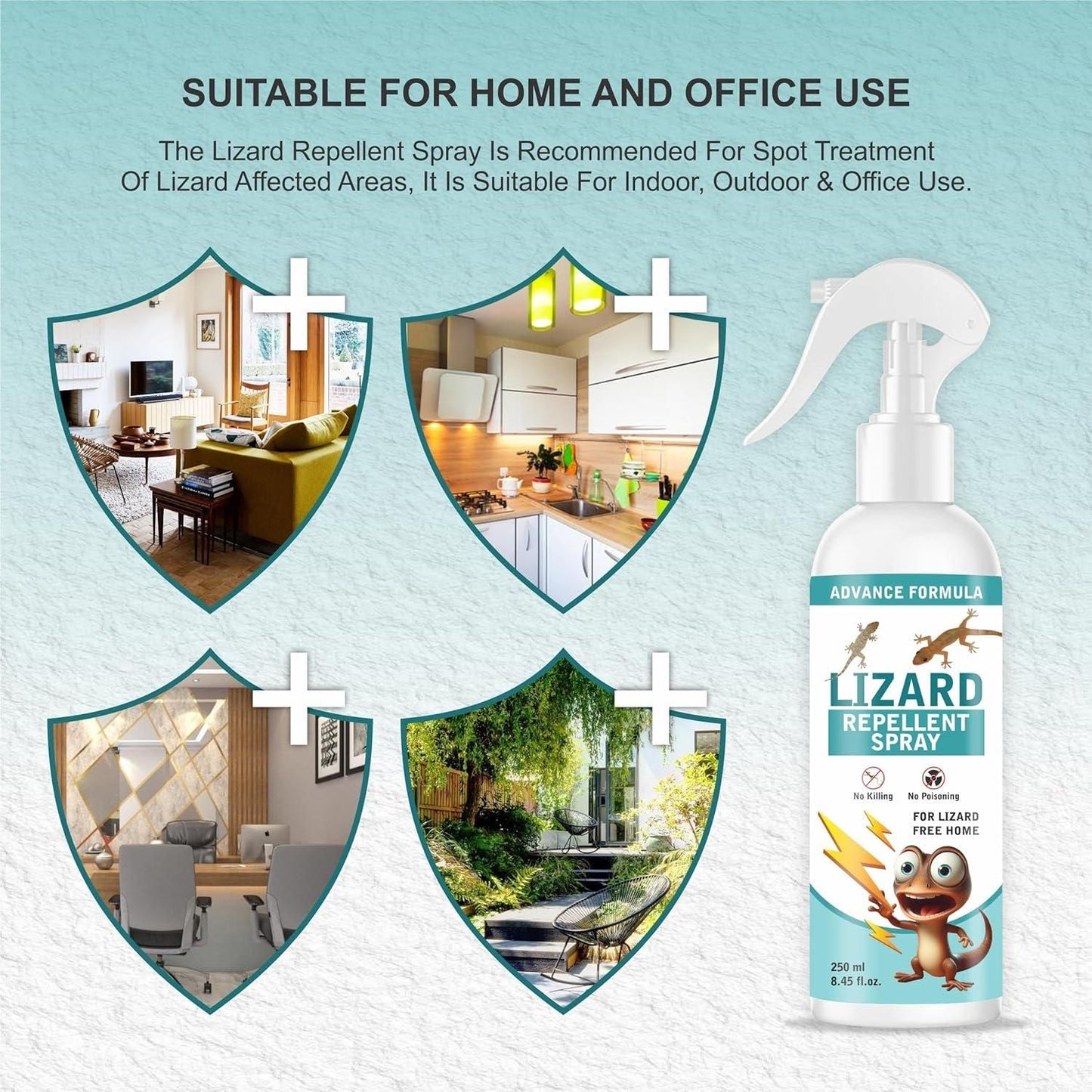 Lizard Repellent for Home Spray Pest Control : Buy 1 Get 1 Free