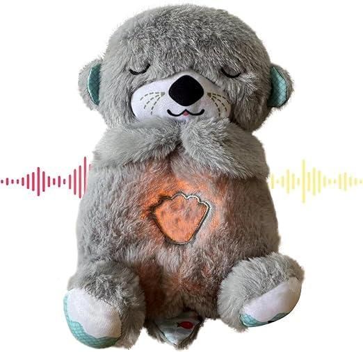 Breathing Musical Teddy Plush Toy