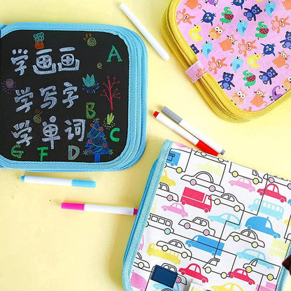 FunBlast Erasable Doodle Book : Drawing Book for Kids
