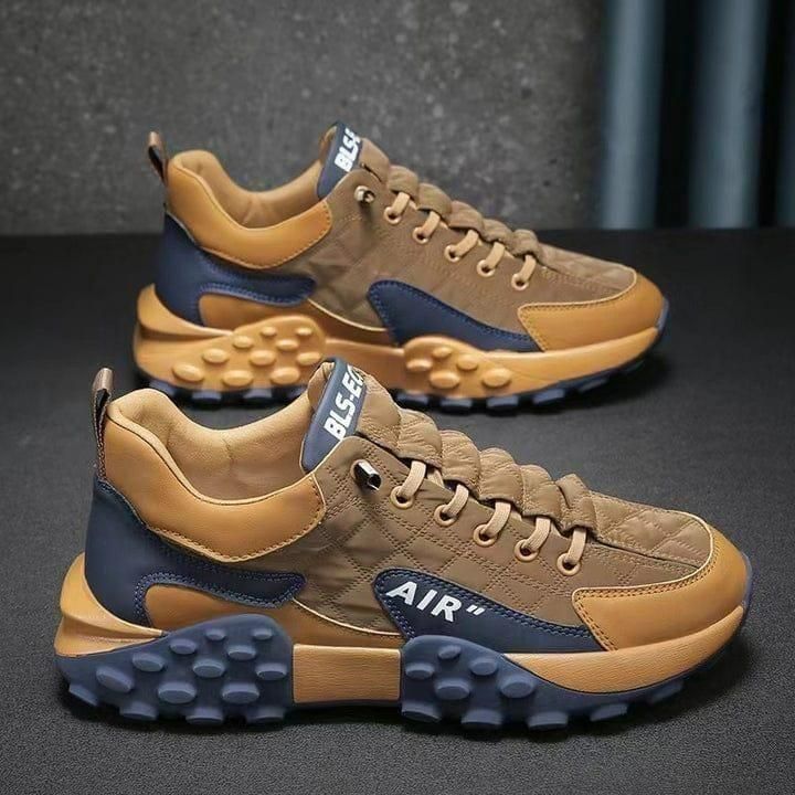 Elevate Your Style: Men's Casual Trendy Thick Base Sneakers