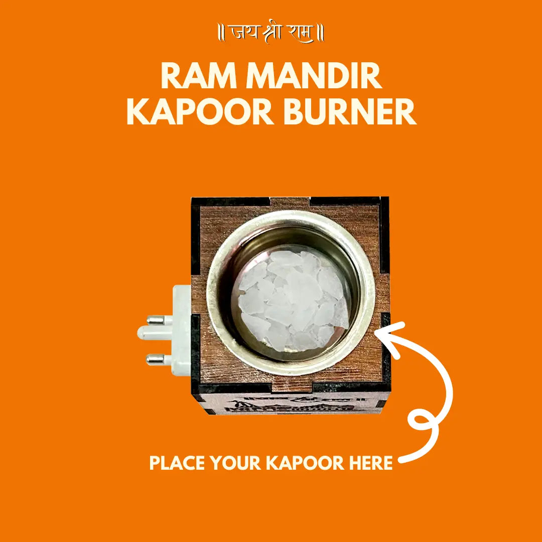 💥 Diwali Offer 💥 3-in-1 Ayodhya Ram Mandir Aroma Burner & Night lamp