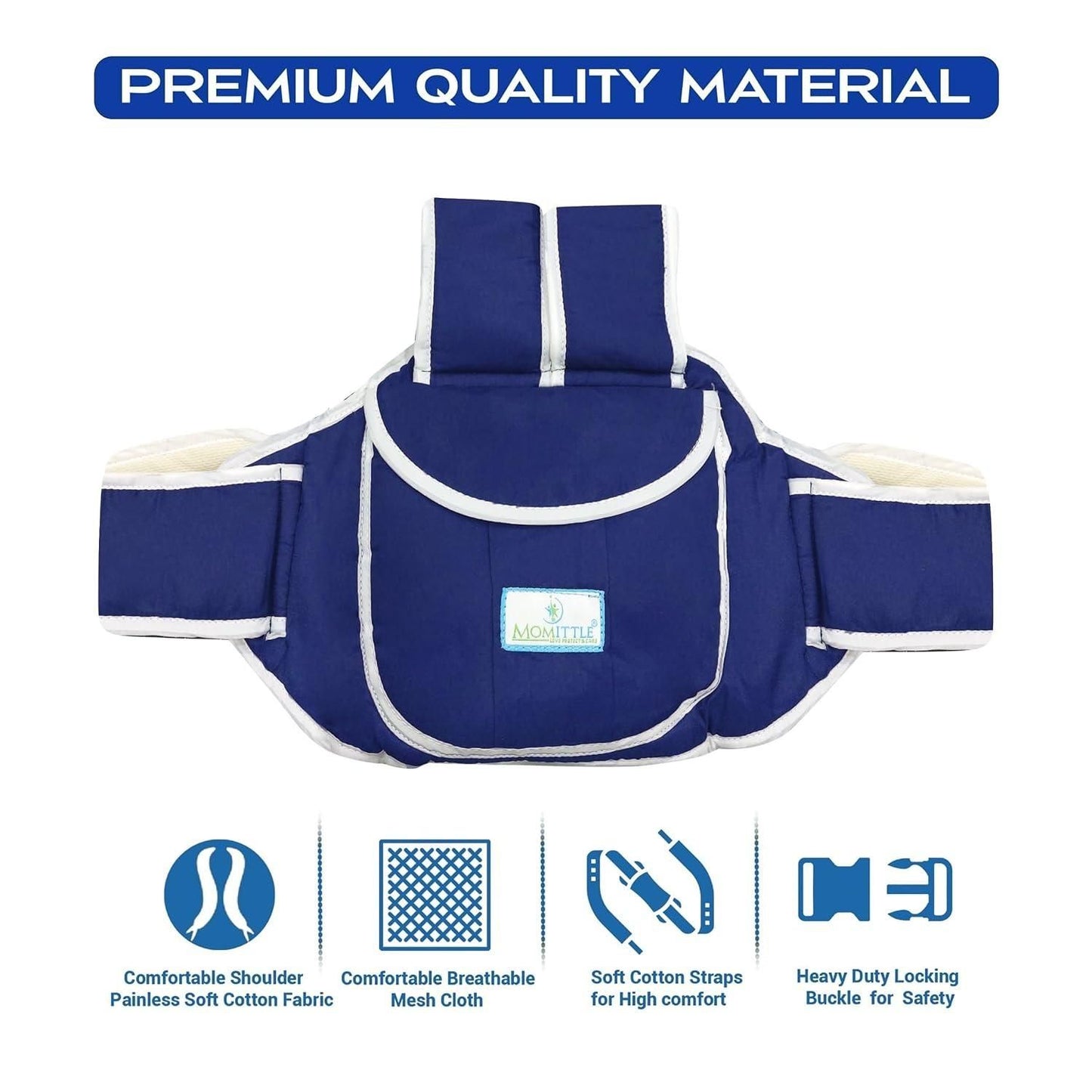 Baby Safety Belt for 2 Wheeler : Adjustable Two Wheeler Scooty/Motorcycle Safety Harness Strap Belt for Children