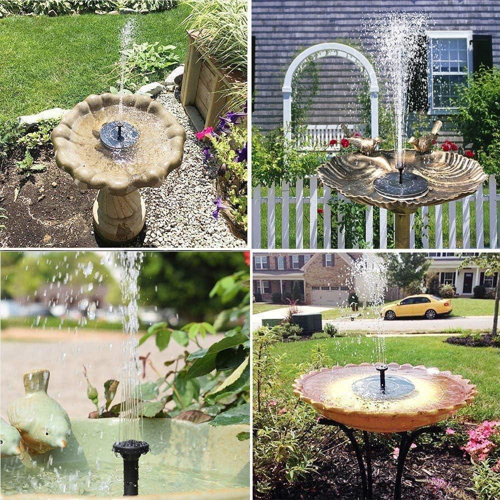 Fountain Solar Power Floating Water Pump – Round | Perfect for Pool, Pond, Garden & Patio Plants