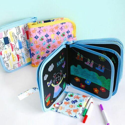 FunBlast Erasable Doodle Book : Drawing Book for Kids