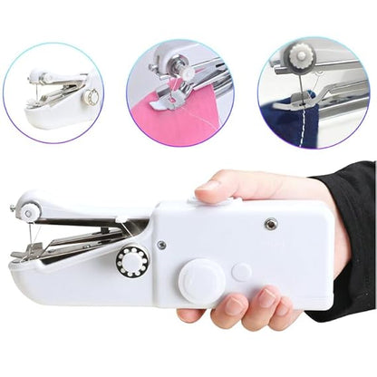 Electric Handy Stitch Mini Hand Sewing Machine Stapler Style Mini Machine: Silai Machine