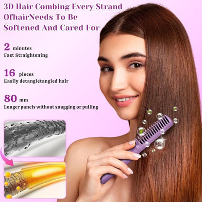 Portable Rechargeable Cordless Hair Straightener - Hot Comb