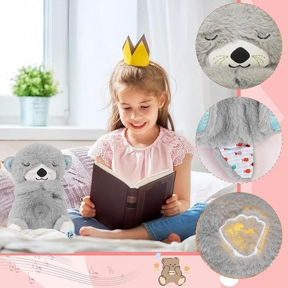 Breathing Musical Teddy Plush Toy