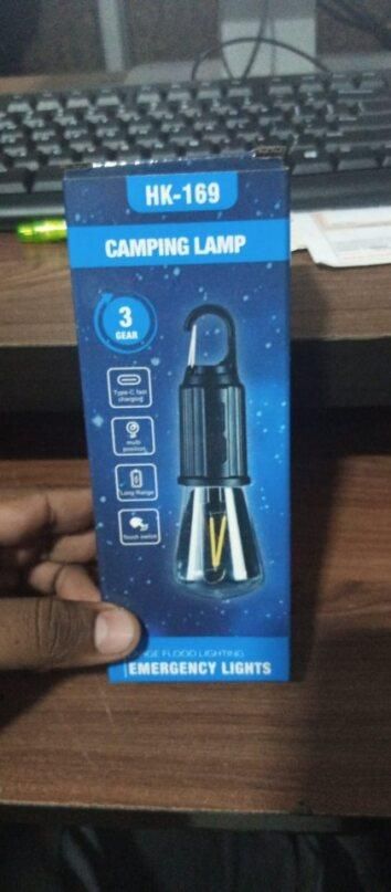 2-Pack Rechargeable Camping Lights: Illuminate Your Adventures (3 Modes)
