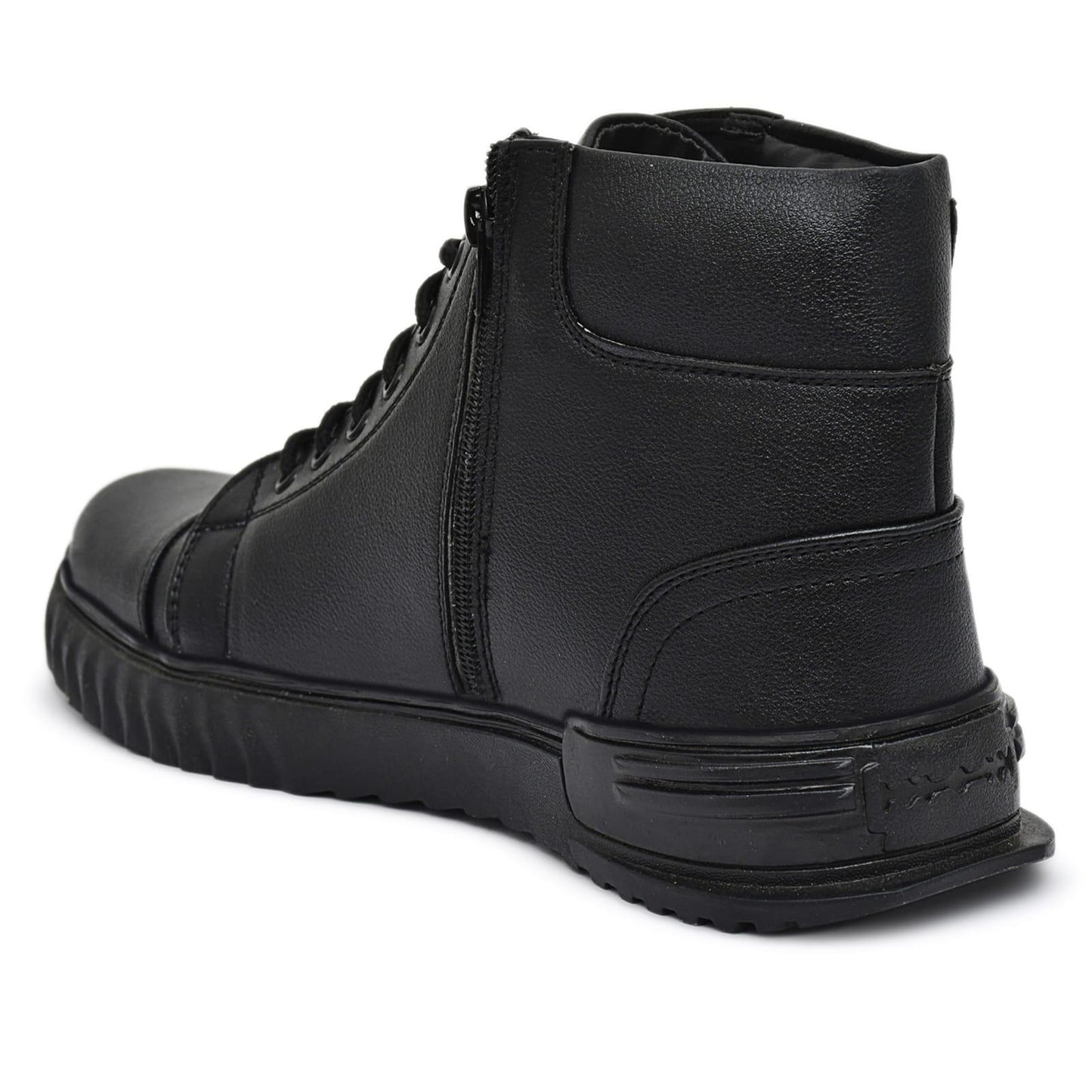 Mens Black Korean Style Sneakers
