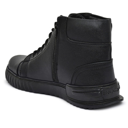 Mens Black Korean Style Sneakers
