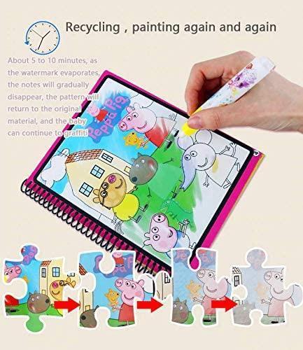 🎨 Reusable Magic Water Painting Book – Fun & Learning in Every Stroke! 🌟