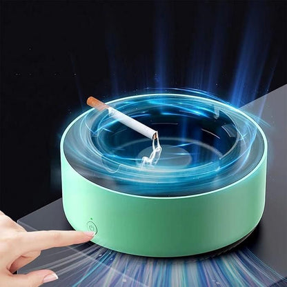 Air Purifier Smart Ashtray with Filter- Indoor/outdoors- Smokeless Fresher air vacuum