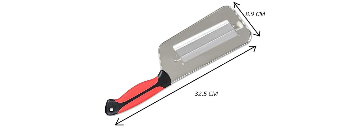 Stainless Steel Slicer Double 2 Slice Blade Slicing Knife : Cabbage Shredder