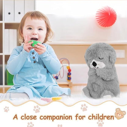 Breathing Musical Teddy Plush Toy