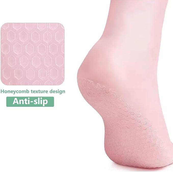 Silicone Moisturizing Socks for Dry Cracked Feet