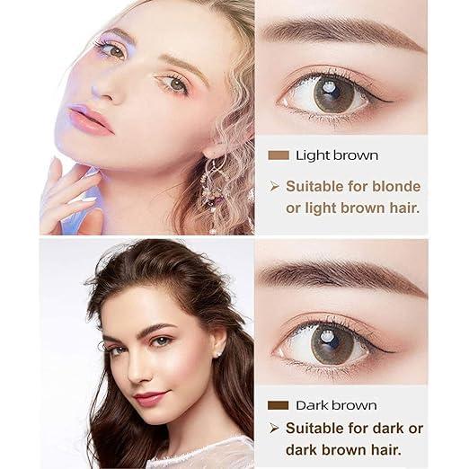 Waterproof 4 Points Micro blading Eyebrow Pen with a Micro-Fork Tip Applicator