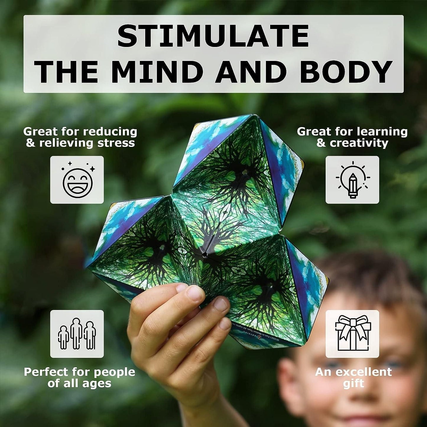 Shashibo Magnetic Shape Shifting Puzzle Cube