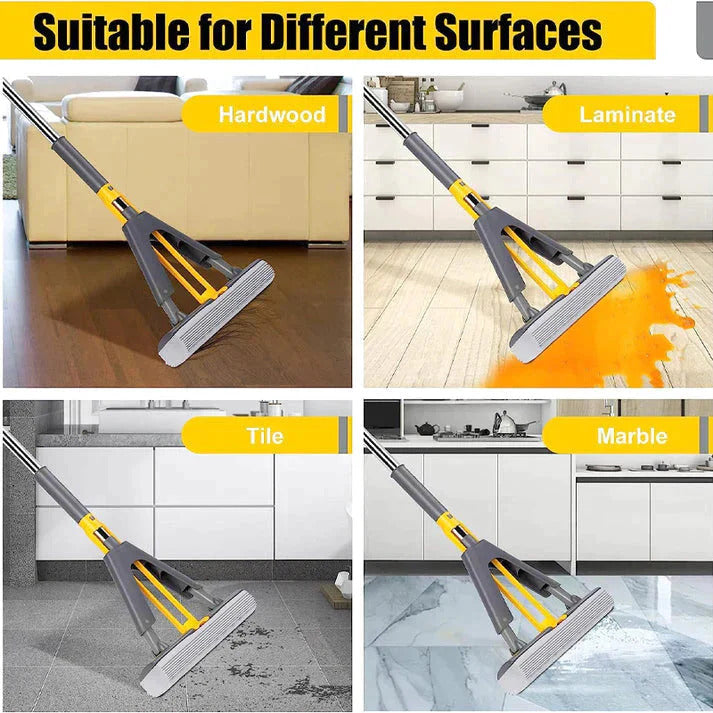 ✨Magical Multi-Purpose Foldable Floor Cleaning Squeeze Mop Wiper🌌
