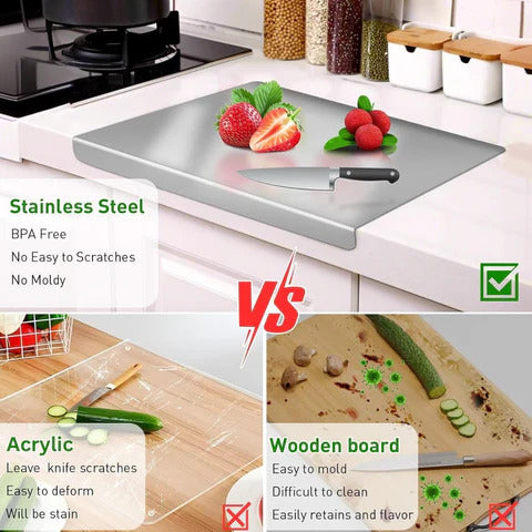 Steel Countertop Chopping Board