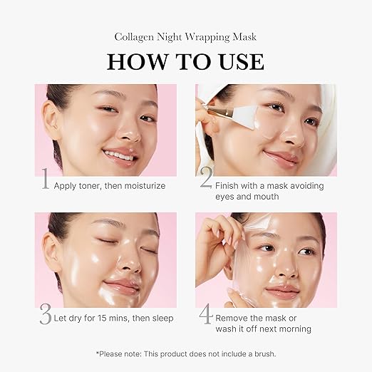 ✨ Korean Skin Care : Collagen Night Wrapping Peel Off Mask – BUY 1 GET 1 FREE ✨