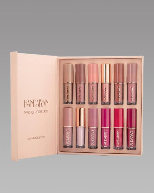 Velvet Matte Liquid Lipstick Set - 12 Stunning Shades! 💋