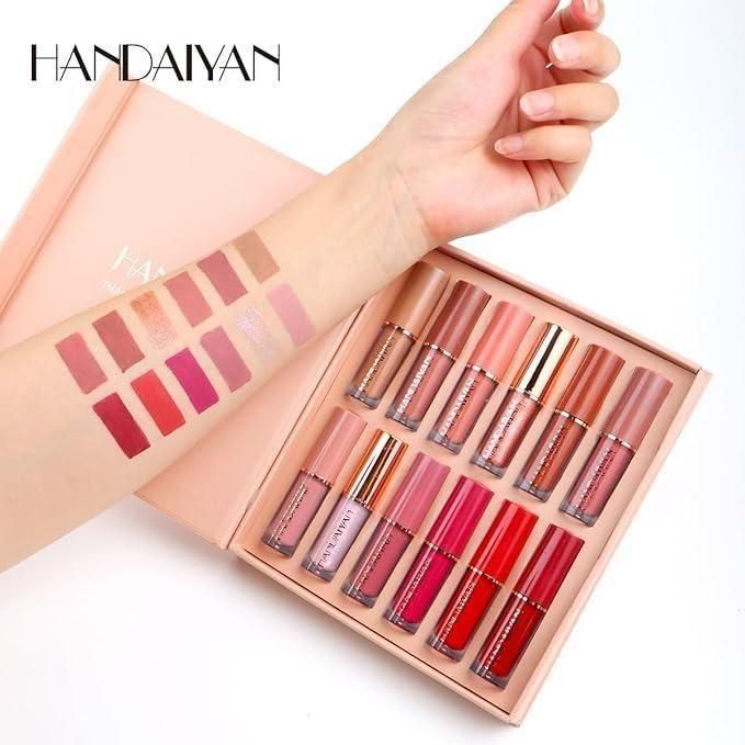 Velvet Matte Liquid Lipstick Set - 12 Stunning Shades! 💋
