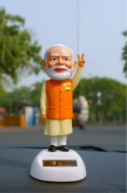 Solar Waving Modi Ji Statue: BUY 1 GET 1 FREE✨