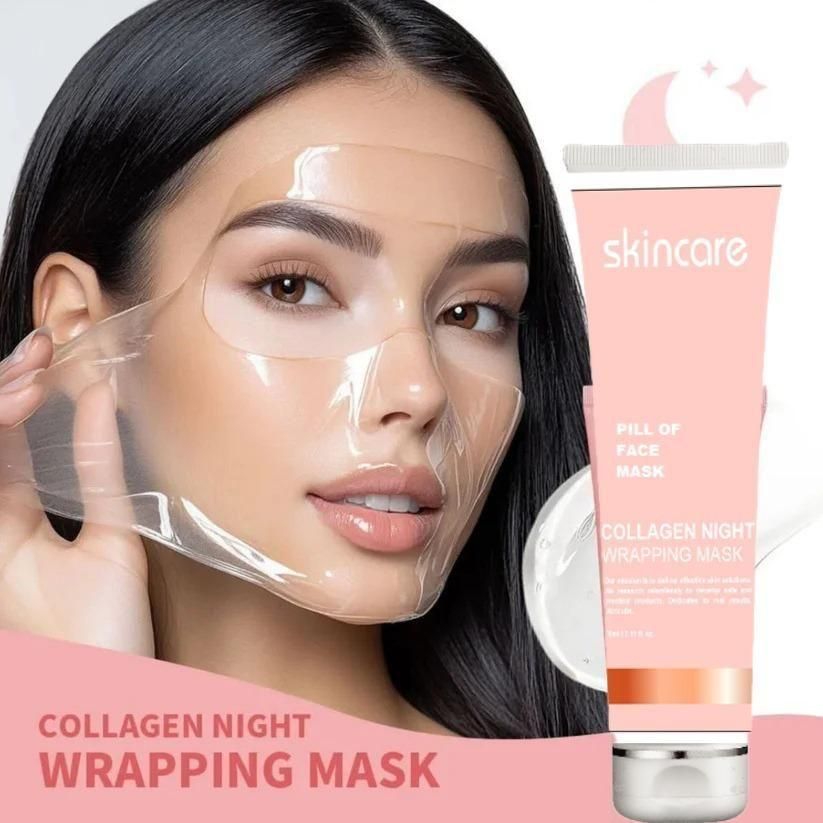✨ Korean Skin Care : Collagen Night Wrapping Peel Off Mask – BUY 1 GET 1 FREE ✨