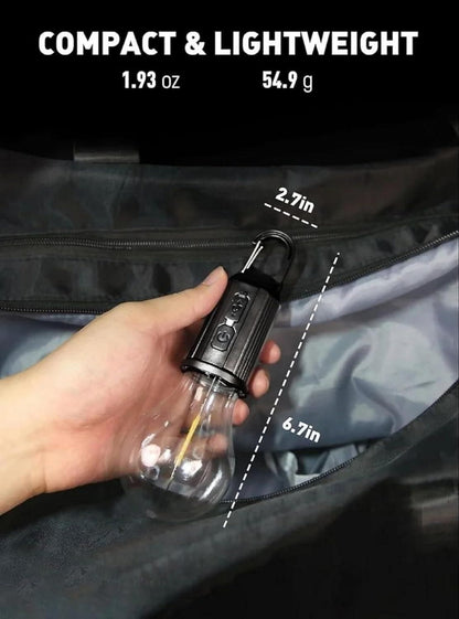 2-Pack Rechargeable Camping Lights: Illuminate Your Adventures (3 Modes)