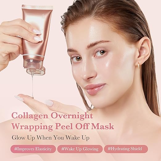 ✨ Korean Skin Care : Collagen Night Wrapping Peel Off Mask – BUY 1 GET 1 FREE ✨