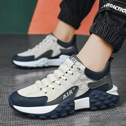 Elevate Your Style: Men's Casual Trendy Thick Base Sneakers