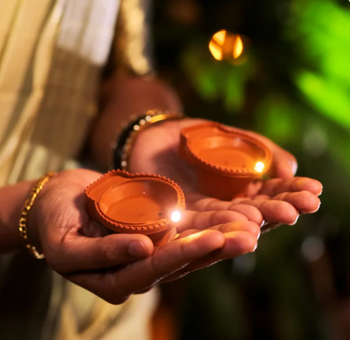 LED Light Water Sensor Magic Diyas 🎇