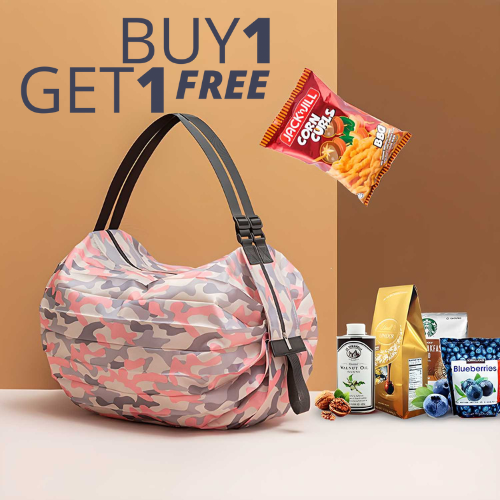 FOLDABLE SHOPPING BAG - SUPER LIGHTWEIGHT |🔥FLAT 50% SAVING🔥