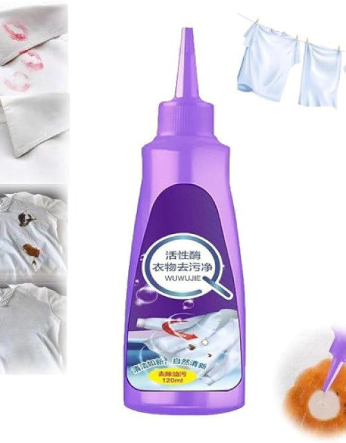 Clothing Stain Remover Active Enzyme Liquid Instant Spot Cleaning