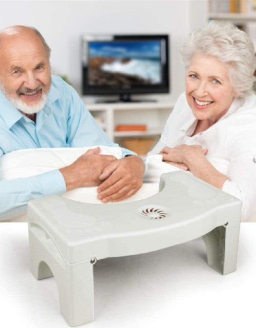 Folding Squatting Toilet Stool Plastic Non-Slip Foldable Bathroom Stools Toilet Step Stool Kids