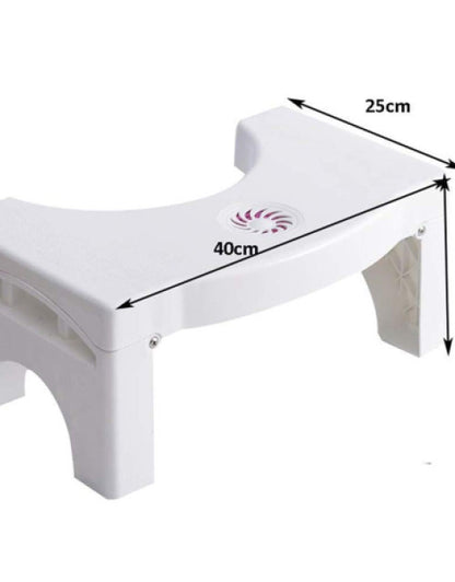 Folding Squatting Toilet Stool Plastic Non-Slip Foldable Bathroom Stools Toilet Step Stool Kids