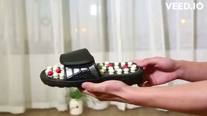 Acupressure & Magnetic Therapy Slippers - Boost Blood Circulation for Men & Women