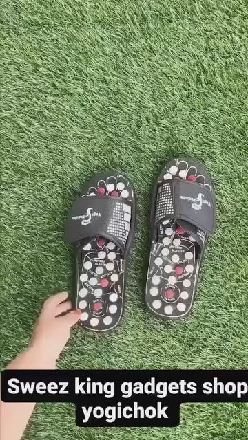 Acupressure & Magnetic Therapy Slippers - Boost Blood Circulation for Men & Women