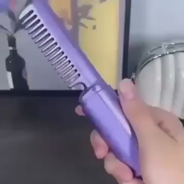 Portable Rechargeable Cordless Hair Straightener - Hot Comb