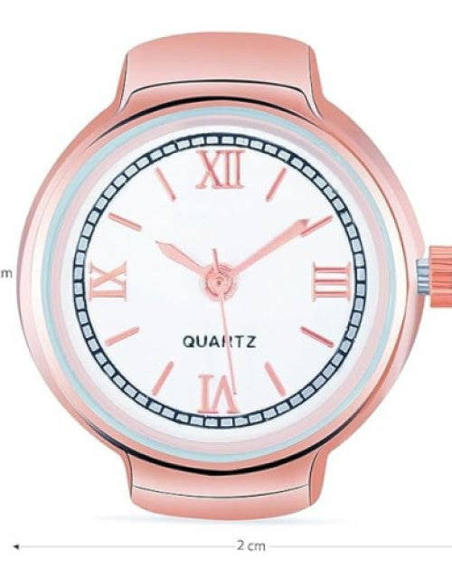 Ring Watch For Women - Gold Elegance Meets Functionality 💍⌚