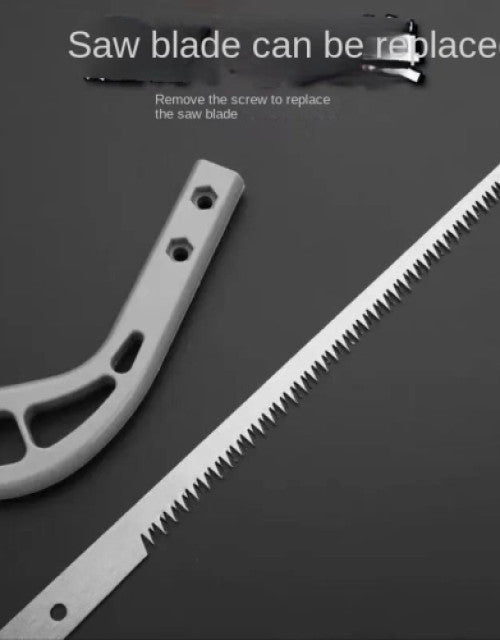 Wood Cutting Hand Saw - Anti-Skip Steel Sawing Tool (Pack of 2)